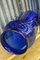 Cobalt Blue Glass Vase, 1980s 3