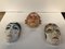 Ceramic Faces, 1950s, Set of 3 7