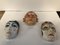 Ceramic Faces, 1950s, Set of 3, Image 7