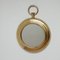 Mid-Century Brass French Pocket Watch Mirror, 1950s 6
