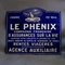 Französisches Vintage Le Phenix Emailleschild 1