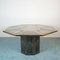 Brass and Glass Dining Table, 1950s 1