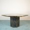 Brass and Glass Dining Table, 1950s 2