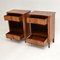 Mahogany Bedside Cabinets, 1950s, Set of 2 3