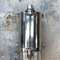 Vintage Industrial Aluminium & Glass LED Tube Wall Strip Light from Aqua Signal, 1970s 6