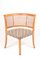 Danish Side Chair in Oak and Cane, 1940s, Image 1