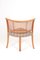 Danish Side Chair in Oak and Cane, 1940s, Image 4