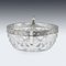 Antique Russian Silver-Mounted Cut Glass Bowl from 15th Artel, 1910s, Image 11