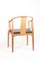 Mahogany China Chair by Hans J. Wegner for Fritz Hansen, 1960s 6