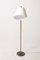 Floor Lamp in Brass and Leather, Denmark, 1960s, Image 5