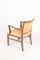 Armchair Patinated Leather, 1950s, Image 8