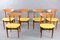 Chaises de Salon Mid-Century en Teck, Danemark, 1960s, Set de 6 1