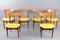 Mid-Century Danish Teak Dining Chairs 1960s, Set of 6 1