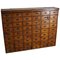 Large Dutch Pine Industrial Apothecary or Workshop Cabinet, 1950s, Image 1