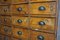 Large Dutch Pine Industrial Apothecary or Workshop Cabinet, 1950s, Image 3