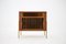 Teak Tambour Door Record Cabinet, Denmark, 1960s 3