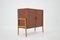 Teak Tambour Door Record Cabinet, Denmark, 1960s 6