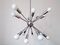 Large Mid-Century Sputnik & Atomic Chandelier, Italy, 1970s, Image 10