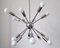 Large Mid-Century Sputnik & Atomic Chandelier, Italy, 1970s, Image 11