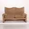 Maralunga 2-Sitzer Sofa in Braunbeige von Cassina 3