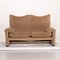 Maralunga Fabric 2-Seat Sofa in Brown-Beige from Cassina 3