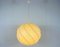 Mid-Century Modern Round Cocoon Pendant Lamp, Italy, 1960s, Image 8