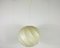 Mid-Century Modern Round Cocoon Pendant Lamp, Italy, 1960s 3