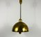 Mid-Century Modern Brass Pendant Lamp from WKR, 1970s, Germany 2