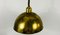 Mid-Century Modern Brass Pendant Lamp from WKR, 1970s, Germany 5