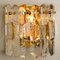 Palazzo Wall Light Fixture in Gilt Brass and Glass by J.T. Kalmar 5