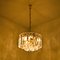 Chandeliers or Pendant Lights Palazzo in Gilt Brass and Glass from Kalmar, Set of 2, Image 6