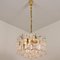 Chandeliers or Pendant Lights Palazzo in Gilt Brass and Glass from Kalmar, Set of 2 8