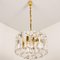 Chandeliers or Pendant Lights Palazzo in Gilt Brass and Glass from Kalmar, Set of 2 4