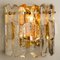 Palazzo Wall Light Fixture in Gilt Brass and Glass by J.T. Kalmar 5