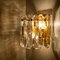 Palazzo Wall Light Fixture in Gilt Brass and Glass by J.T. Kalmar 10