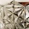Faceted Crystal and Chrome Sconces from Kinkeldey, Germany, 1970s, Set of 2 4