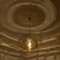 Lampade a sospensione in vetro di Murano color ambra, anni '60, set di 2, Immagine 13
