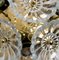 Floral Brass and Glass Chandeliers in the Style of Emile Stejnar, Set of 3, Image 2