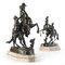 Bronze the Horses of Marly by Coustou, Set of 2 1
