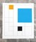 Gottfried Honegger Composition 3 3D Quadrate (blau, orange, schwarz) 2015 2015 2