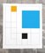 Gottfried Honegger Composition 3 3D squares (blue, orange, black) 2015 2015 2