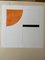 Gottfried Honegger Composition 2 (naranja, negro y azul claro) 2015 2020, Imagen 2