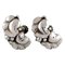 Boucles d'Oreilles Harpes Nielsen Harald Nielsen pour Georg Jensen, A Moonlight Grapes 1