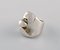 Lapponia, Finland, Modernist Ring in Sterling Silver, 1970s-1980s 4