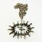 Vintage Silver Pendant Necklace Abstract Sun by Studio Else & Paul, Norway, 1970s, Image 6