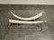 Vintage Faux Tusk Coffee Table, 1980s 4