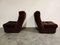 Mid-Century Lounge Chairs with Ottoman, 1970s, Set of 3, Image 7