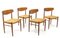 Model 501 Chairs from A.M. Mobler, 1970s, Set of 4, Image 1