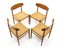 Model 501 Chairs from A.M. Mobler, 1970s, Set of 4 6