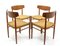 Model 501 Chairs from A.M. Mobler, 1970s, Set of 4 3